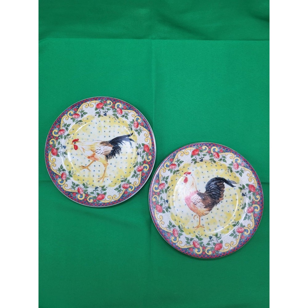 American Atelier Petite Provence Rooster plate